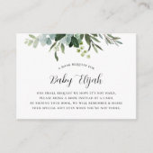 Boeken voor Baby Invitation Enclosure Kaart (Voorkant)