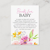 Boeken voor Baby Invitations Enclosure Kaarten (Voorkant)