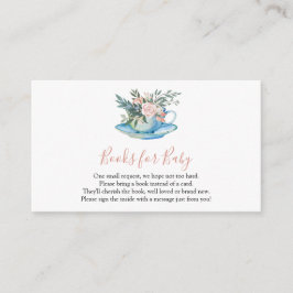 Boeken voor Baby-invoegkaart Informatiekaartje