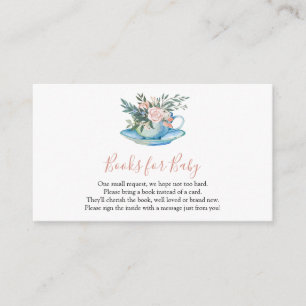 Boeken voor Baby-invoegkaart Informatiekaartje