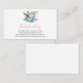 Boeken voor Baby-invoegkaart Informatiekaartje (Voorkant / Achterkant)