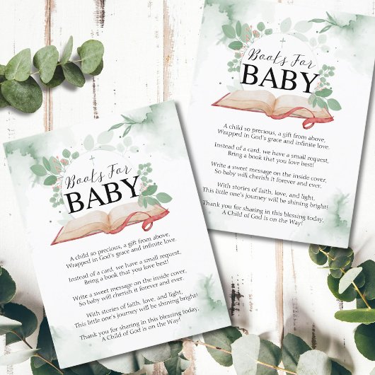 Boeken voor Baby Kaart