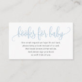 Boeken voor Baby Kaart (Voorkant)