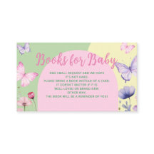 Boeken voor Baby Kaart Baby shower Flat Note Kaart