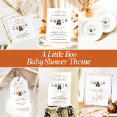 Boeken voor Baby Kaart | Halloween-Baby shower