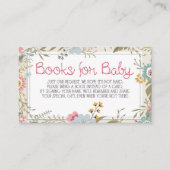 Boeken voor Baby Kaart Insert Baby shower (Voorkant)