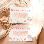 Boeken voor Baby Kaart, lokaal geteeld Baby shower Kaart