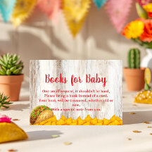 Boeken voor Baby Kaart | Neutrale Taco