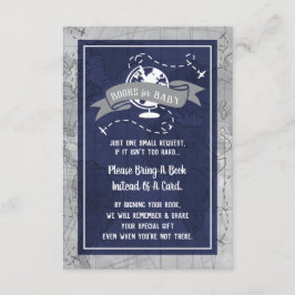 Boeken voor Baby Kaart, Vliegtuigen Informatiekaartje