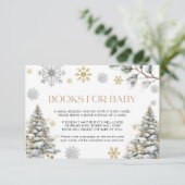 Boeken voor Baby Kaart Winter Wonderland (Staand voorkant)