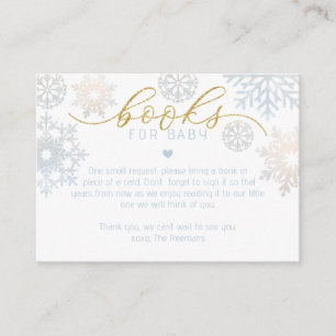 Boeken voor Baby Kaart Winter Wonderland Baby show