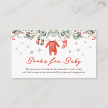 Boeken voor Baby Kerst Baby Shower