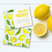 Boeken voor Baby Lemon Retro Baby shower