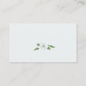 Boeken voor Baby light blue spring baby shower Informatiekaartje (Achterkant)