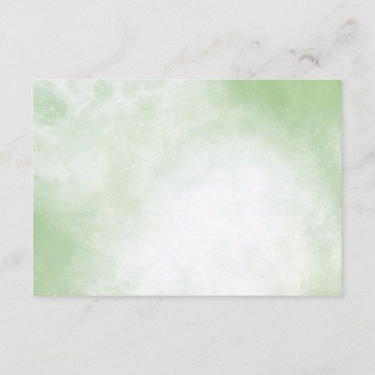 Boeken voor Baby Little Cutie Baby shower Informatiekaartje (Achterkant)