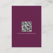 Boeken voor Baby Little Pumpkin Baby shower QR Cod Informatiekaartje (Achterkant)
