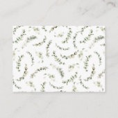 Boeken voor Baby Little Pumpkin Blue Baby shower Informatiekaartje (Achterkant)