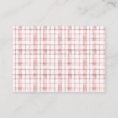 Boeken voor Baby Little Pumpkin Girl Baby shower Informatiekaartje (Achterkant)