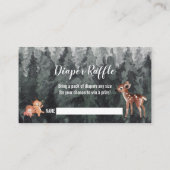 Boeken voor baby-/luierspoeldieren visitekaartje (Achterkant)