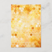 Boeken voor Baby Mama naar Bee Blue Baby shower Informatiekaartje (Achterkant)