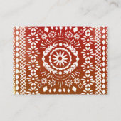 Boeken voor Baby Mexican Style Baby shower Informatiekaartje (Achterkant)