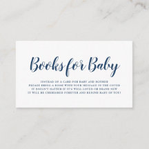Boeken voor Baby Navy Blue Polka Dot Baby shower