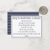 Boeken voor Baby Notitiekaartje (Voorkant / Achterkant in situ)