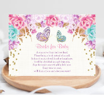 Boeken voor baby, notities voor vlinderboekaanvrag