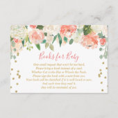 Boeken voor baby perziken en roomgriepachtige wate informatiekaartje (Voorkant)