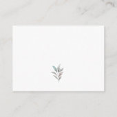 Boeken voor Baby Pink Floral Script Baby shower Informatiekaartje (Achterkant)