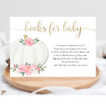 Boeken voor baby Pompoen roze goud meisje baby sho