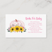Boeken voor Baby Pompoen Zonnebloem Roze Baby show