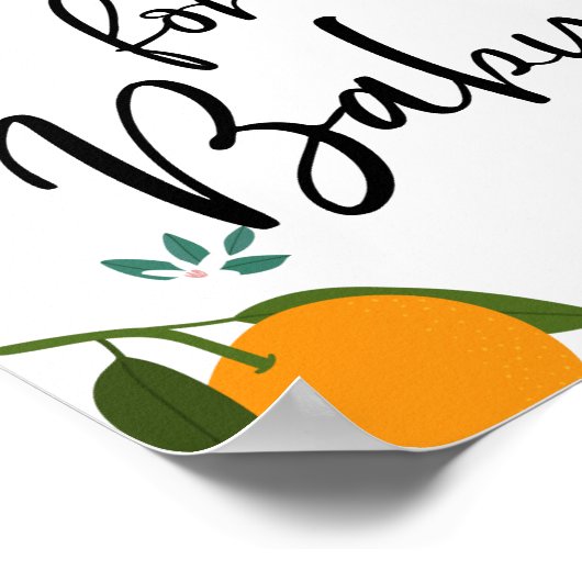 Boeken voor Baby Poster (Hoek)