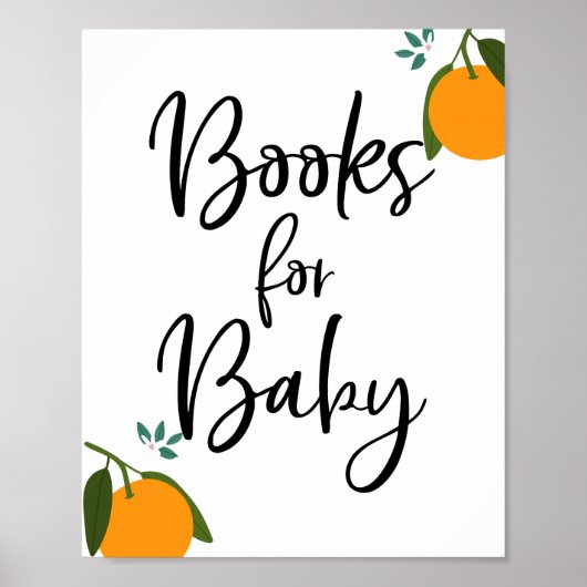 Boeken voor Baby Poster (Voorkant)