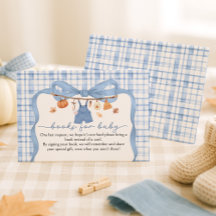 Boeken voor Baby Pumpkin Blue Herfst Baby shower