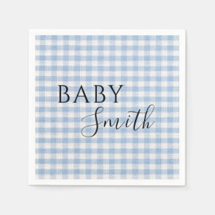 Boeken voor Baby Q Baby shower Barbecue Boy Blue Servet