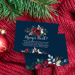 Boeken voor baby red navy brengen een boek insert  informatiekaartje