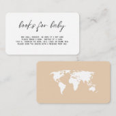 Boeken voor Baby reispaspoortinstapkaart Boho Informatiekaartje (Voorkant / Achterkant)