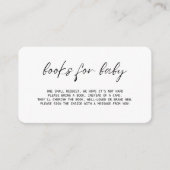 Boeken voor Baby reispaspoortinstapkaart Boho Informatiekaartje (Voorkant)