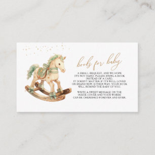 Boeken voor Baby Rocking Horse Informatiekaartje