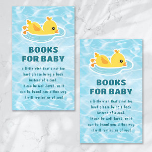 Boeken voor Baby Rubber Ducky Splish Splash Informatiekaartje