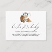 Boeken voor Baby Rustic Cute Cowboy Wild Western Informatiekaartje (Voorkant)