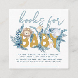 Boeken voor Baby Safari Animals Informatiekaartje