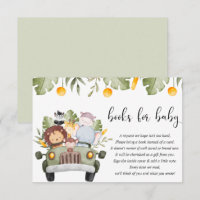 Boeken voor baby safari oerwoud Animals baby showe