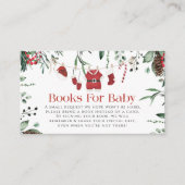 Boeken voor Baby Santa Babykleding Kerstwinter Informatiekaartje (Voorkant)