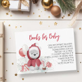 Boeken voor Baby Santa Polar Teddy Bear Informatiekaartje