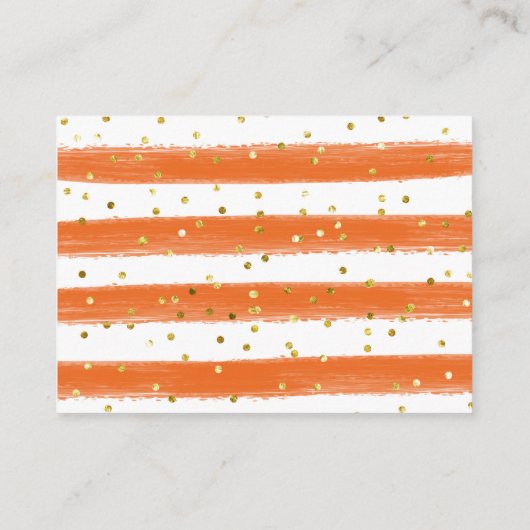 Boeken voor Baby Schattige pompoen bloemenBaby sho Informatiekaartje (Achterkant)