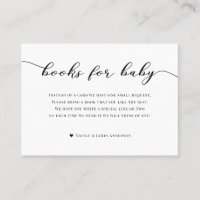 Boeken voor baby shower bijlage Buffalo geruite ho