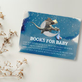 Boeken voor Baby shower Dragon Knight Informatiekaartje