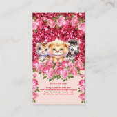 Boeken voor Baby shower Enclosure Kaart (Voorkant)